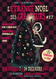 Je serai présente le Dimanche 14 Décembre !